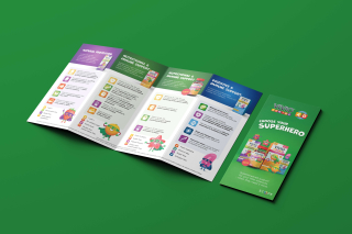 VIVIO Junior leaflet design